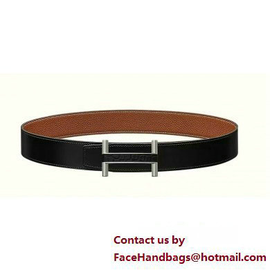 Hermes Brigde belt buckle & Reversible leather strap 38 mm 03 2023 - Click Image to Close